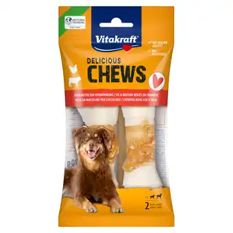 Zooplus 70g met kip Vitakraft Lekkere Kauwbot M hondensnacks aanbieding