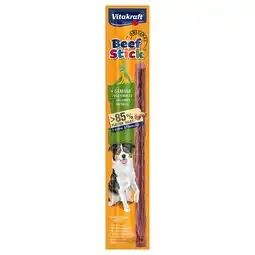 Zooplus 12g Vitakraft Rundvlees stick 12 g plantaardige hondensnacks aanbieding