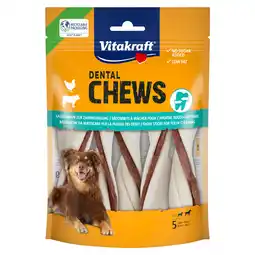 Zooplus 150g Vitakraft Dental kauwstaven Twister Kip M hondensnacks aanbieding