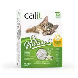 Zooplus Dubbelpak: 2x3.6kgCatit Natuurlijk! Bamboe strooisel vanille kattenbakvulling aanbieding