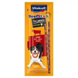 Zooplus 20g Rundvlees 10st. Vitakraft Rundvlees Stick School hondensnacks aanbieding