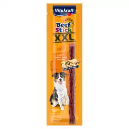 Zooplus 30g met kalkoen Vitakraft Rundvlees stick XXL hondensnacks aanbieding