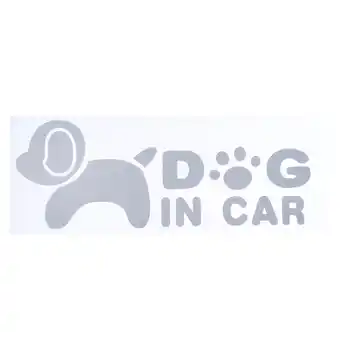 Zooplus TIAKI bumpersticker Hond in auto 20x7,5cm hond aanbieding