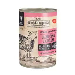 Zooplus Voordeelpak: 24x400g Wiejska Zagroda Cat lam met krill natvoer voor katten aanbieding