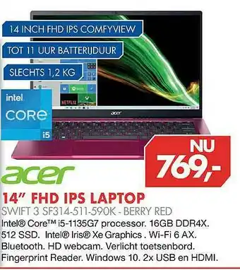 Vobis Acer 14 aanbieding