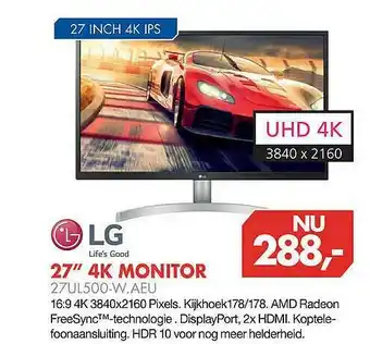 Vobis LG 27 aanbieding