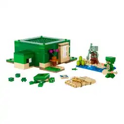MediaMarkt Lego Minecraft 21254 Het Schildpadstrandhuis Bouwstenen aanbieding