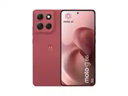 MediaMarkt MOTOROLA Moto G86 5G - Red - 512 GB Rood aanbieding