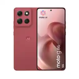 MediaMarkt MOTOROLA Moto G86 5G - Red - 512 GB Rood aanbieding