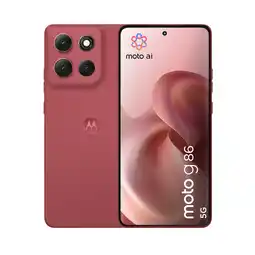 MediaMarkt MOTOROLA Moto G86 5G - Red - 512 GB Rood aanbieding