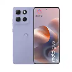 MediaMarkt MOTOROLA Moto G86 5G - Violet - 512 GB Paars aanbieding