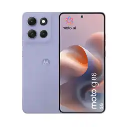 MediaMarkt MOTOROLA Moto G86 5G - Violet - 512 GB Paars aanbieding