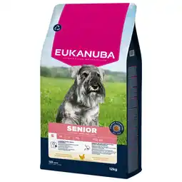 Pets Place Eukanuba Senior Small Breed - Hondenbrokken - Kip 12 kg aanbieding