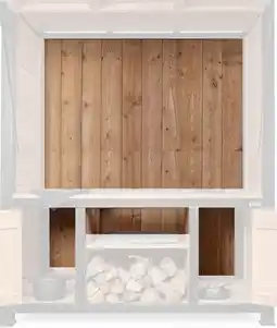 Welkoop Volente Cody - Achterwand - Licht bruin aanbieding