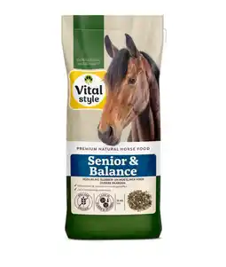 Welkoop VITALstyle Senior & Balance Muesli - Paardenvoer - 15kg - Zak aanbieding