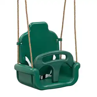Welkoop Swing King Plastic - Groeischommel - Groen aanbieding