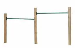 Welkoop Swing King - Duikelrek dubbel - Groen aanbieding