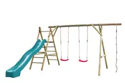 Welkoop Swing King Noortje - Speeltoestel - Turquoise aanbieding