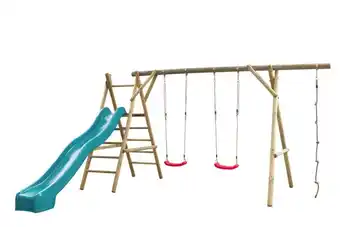 Welkoop Swing King Noortje - Speeltoestel - Turquoise aanbieding