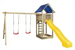 Welkoop Swing King Jonas - Speeltoestel - Geel aanbieding