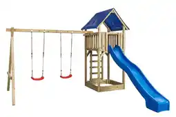 Welkoop Swing King Jonas - Speeltoestel - Blauw aanbieding