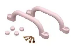 Welkoop Swing King - Handgreepset - Pastel Roze - 2 stuks aanbieding