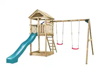 Welkoop Swing King Daan - Speeltoestel - Turquoise aanbieding