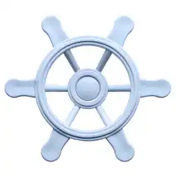 Welkoop Swing King - Piratenstuur - Pastel Blauw - Klein aanbieding