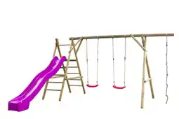 Welkoop Swing King Noortje - Speeltoestel - Violet aanbieding