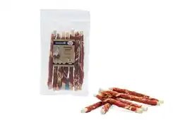 Welkoop Beeztees Kauwstick - Hondensnack - Eend - Vis - 20 cm - 7stuks aanbieding