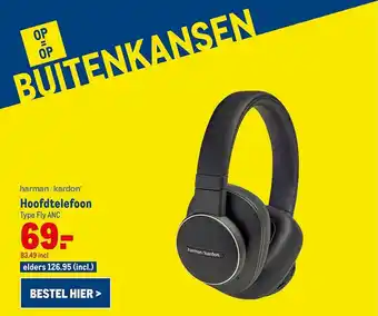 Makro Harman - Kardon Hoofdtelefoon Fly ANC aanbieding