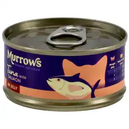 Pets Place Murrows Natvoer Tonijn Met Zalm In Gelei - Kattenvoer - Tonijn Zalm 70 g aanbieding