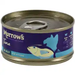 Pets Place Murrows Natvoer Tonijn In Gelei - Kattenvoer - Tonijn 70 g aanbieding