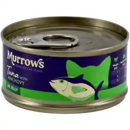 Pets Place Murrows Natvoer Tonijn Met Ansjovis In Gelei - Kattenvoer - Tonijn Ansjovis 70 g aanbieding