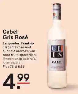 Sligro Cabel Gris Rosé aanbieding