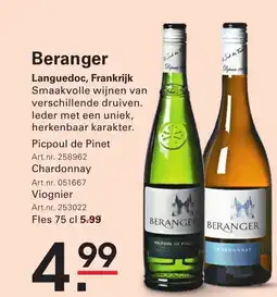 Sligro Beranger aanbieding