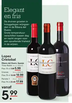 Sligro Lopez Cristobal aanbieding