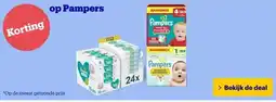 Bol.com Korting op Pampers aanbieding