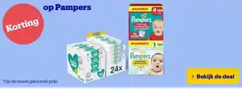 Bol.com Korting op Pampers aanbieding