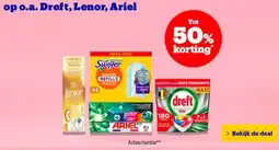 Bol.com op o.a. Dreft, Lenor, Ariel aanbieding