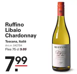 Sligro Ruffino Libaio Chardonnay aanbieding