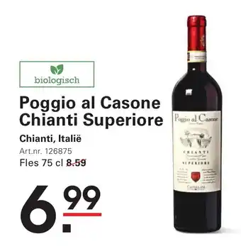 Sligro Poggio al Casone Chianti Superiore aanbieding