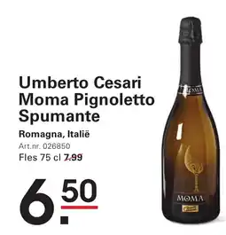 Sligro Umberto Cesari Moma Pignoletto Spumante aanbieding
