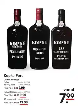 Sligro Kopke Port aanbieding