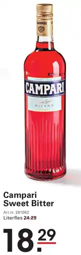 Sligro Campari Sweet Bitter aanbieding