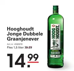 Sligro Hooghoudt Jonge Dubbele Graanjenever aanbieding