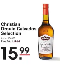 Sligro Christian Drouin Calvados Selection aanbieding