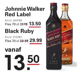 Sligro Johnnie Walker Red Label aanbieding