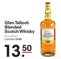 Sligro Glen Talloch Blended Scotch Whisky aanbieding