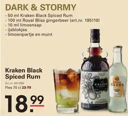 Sligro Kraken Black Spiced Rum aanbieding